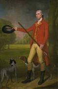 Ralph Earl Portrait of a Man with a Gun oil painting
